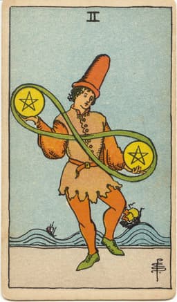 2 of Pentacles