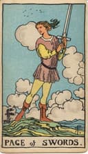 Page / Princess of swords